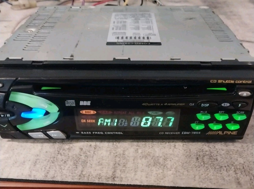 Alpine CDM-7854 Radio CD Player