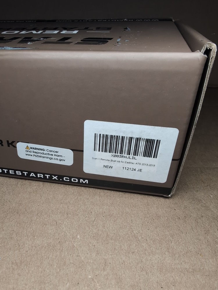 Start-X Remote Starter Kit for Cadillac ATS (2013-2019) Push To Start Models
