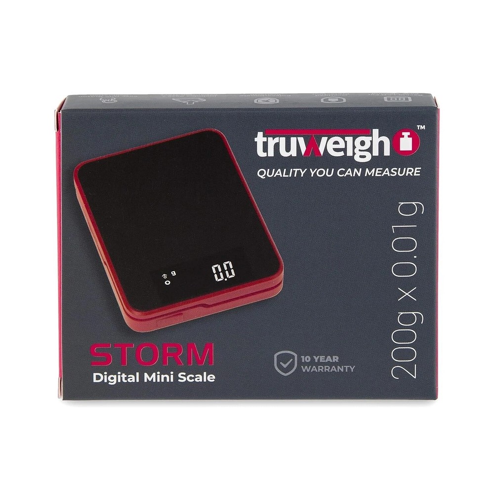 DIGITAL MINI SCALE | 200G X 0.01G | RED | 1CT