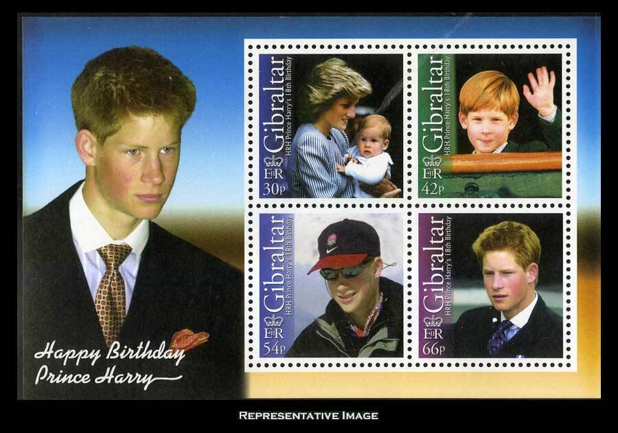 Gibraltar Scott 916a Mint never hinged.