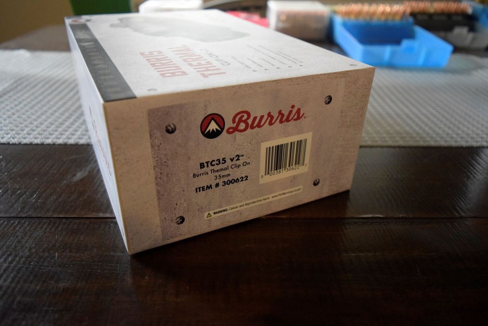 Burris BTC35 v2 Thermal Clip-on Optic