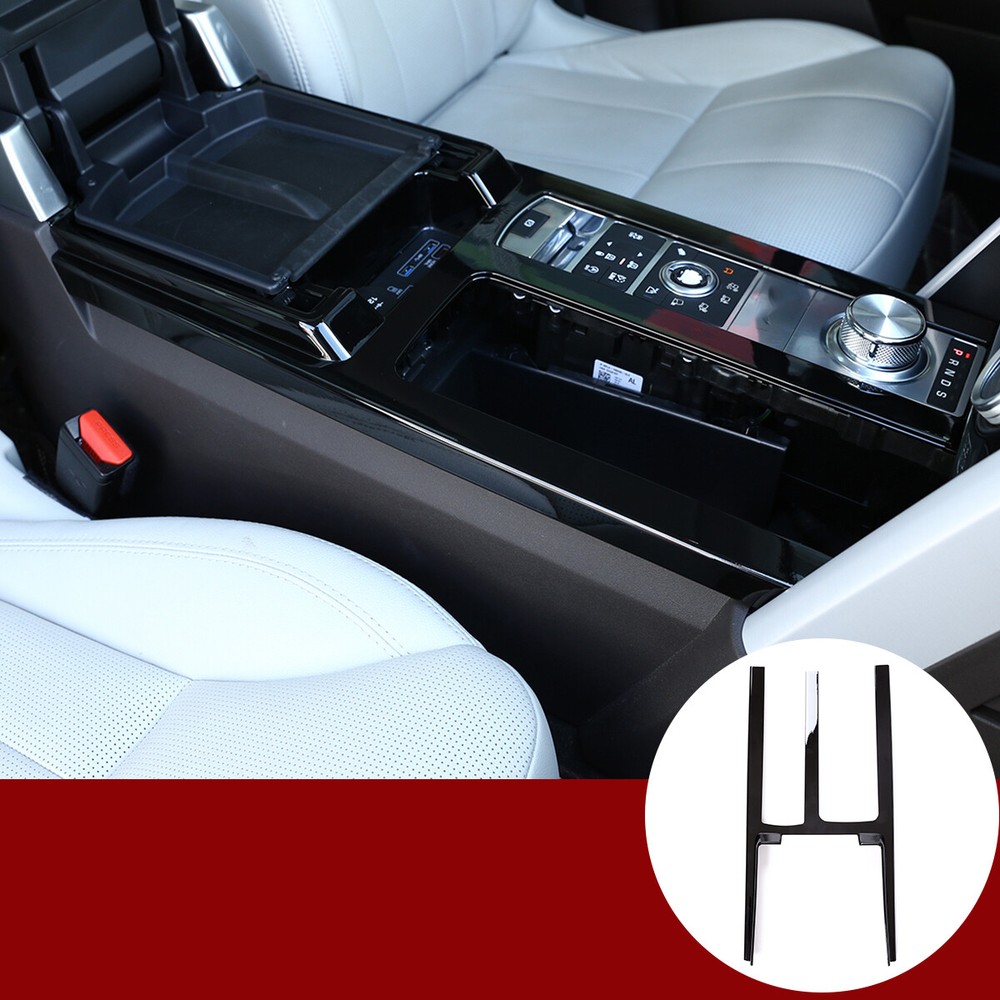 For Land Rover Discovery 5 2017-2020 Black Central Console Gear Shift Frame Trim