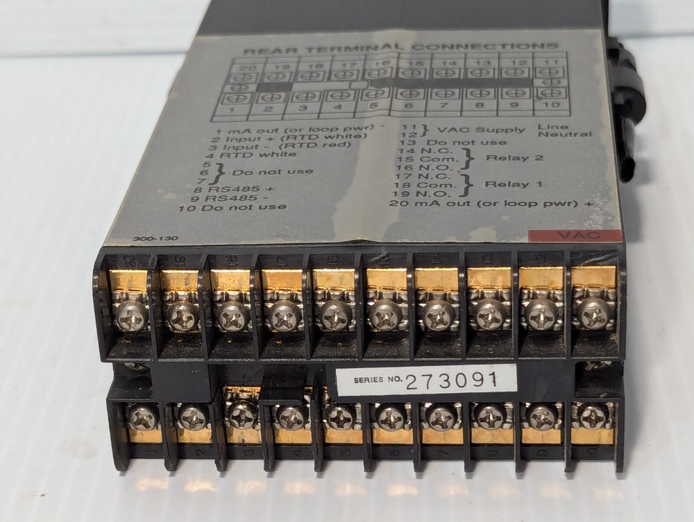 Powers Process Controls 327-C000 digital panel meter, input V/MA - Free Shipping