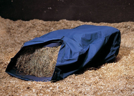 Bag for transporting hay bale