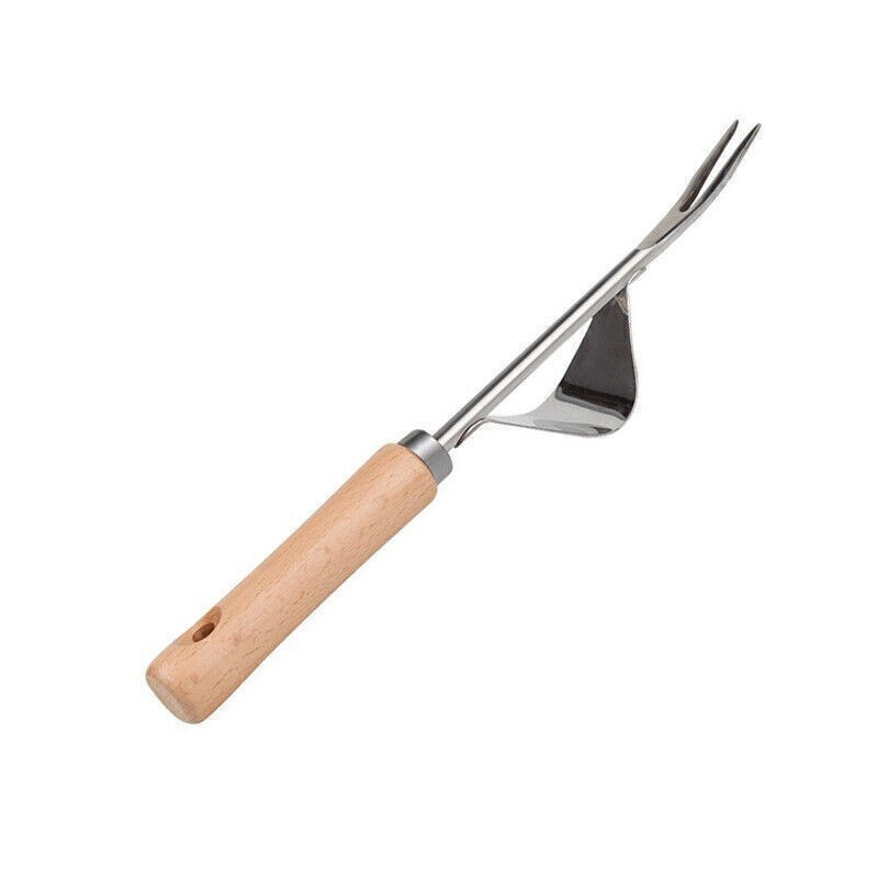 Heavy Duty Hand Weeder Weeding Dandelion Remover Puller Tool Fork Garden Park