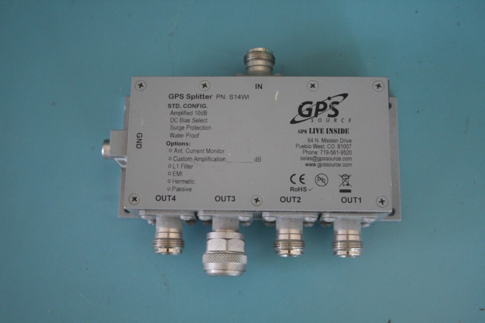 GPS SOURCE S14W1 1X4 Splitter ??USED??