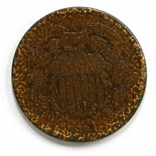 1864 Two Cent Piece