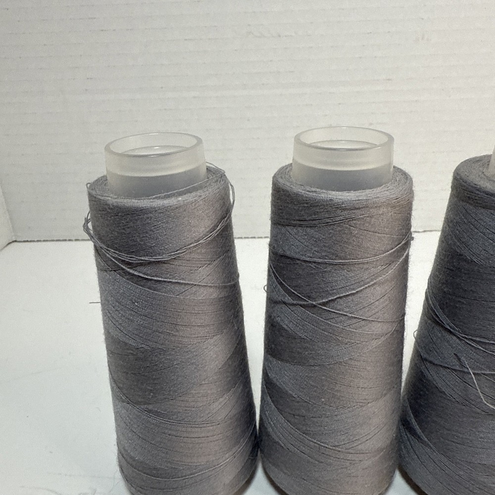 Beachwood Ltd Overlock Thread 100% Spun Polyester 3.0oz Grey Thread-