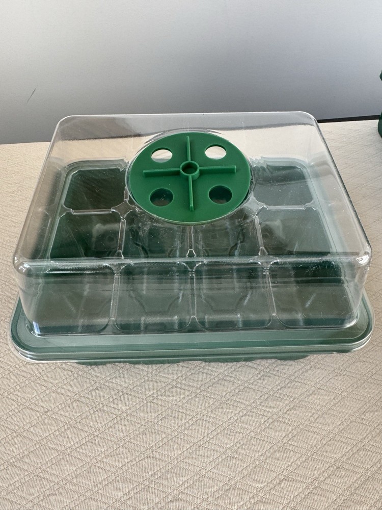 30 Pack Seed Starter Tray Seedling Tray Humidity Adjustable Plant Starter Kit