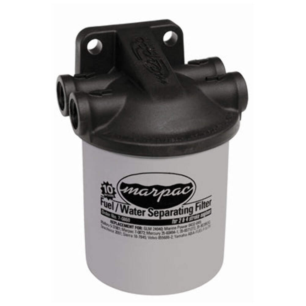 Marpac Boat Fuel Water Separating Filter Kit 7-0847 – Includes Head & 1 Filter,