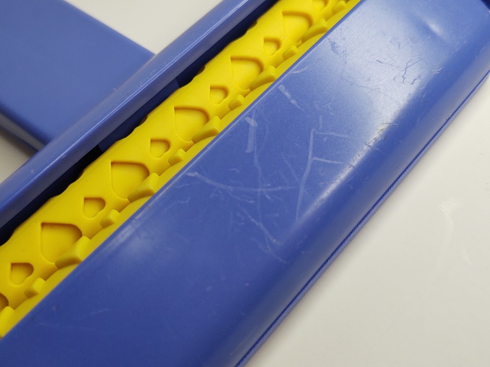 Darice Heart Love Texture Pattern Crimper Scrapbooking Craft Projects Lt Blue