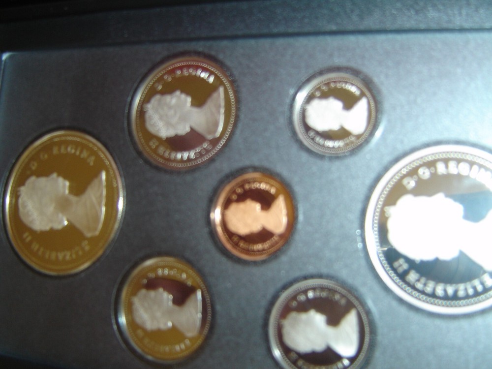 1987 Canada PROOF Double Dollar Set i/c Davis Strait Silver Dollar Mint Set