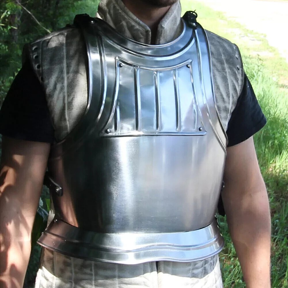 European Medieval Renaissance Fully Functional Gothic Armour Breastplate