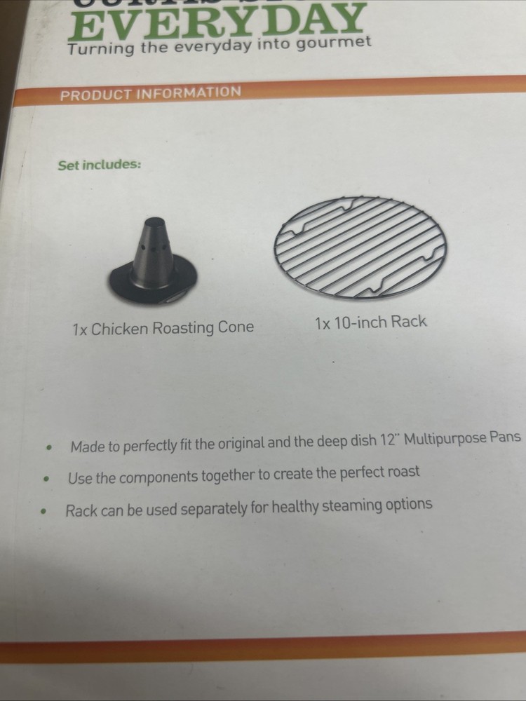 curtis stone multipurpose pan roast and steam kit