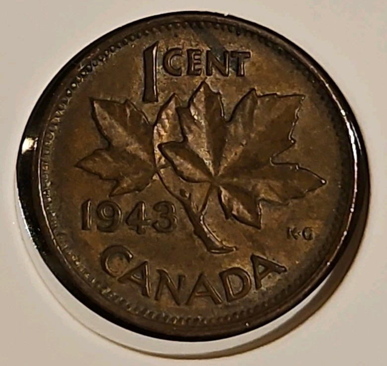 1943 Canada 1 Cent