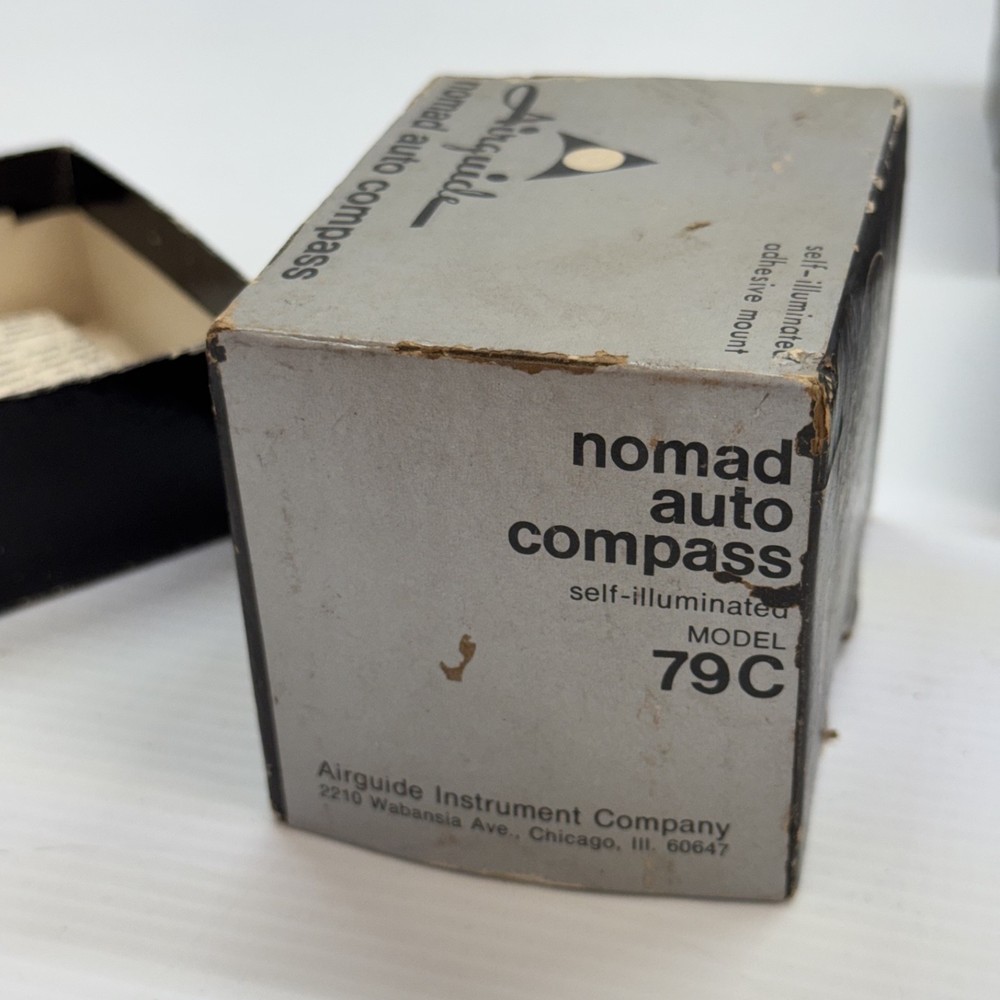 Vintage Airguide Auto Compass No. 79 Deluxe UNTESTED