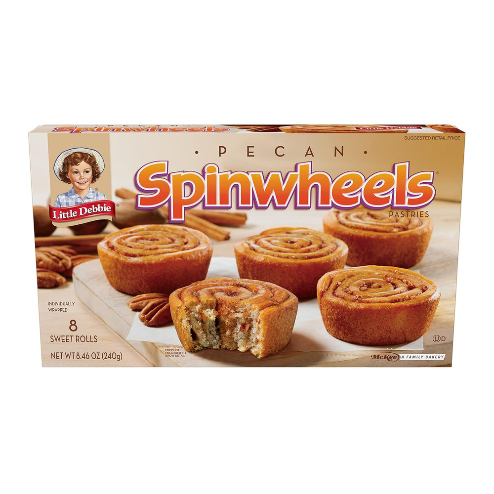 Pecan Spinwheels (8 Sweet Rolls in 1 Box)