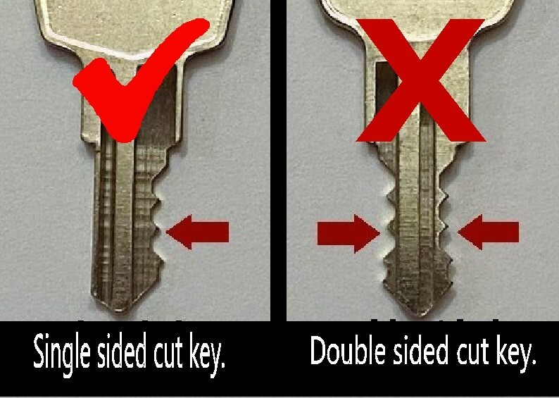 Husky Toolbox Keys Replacement Key Cut to your Code RH01-RH50