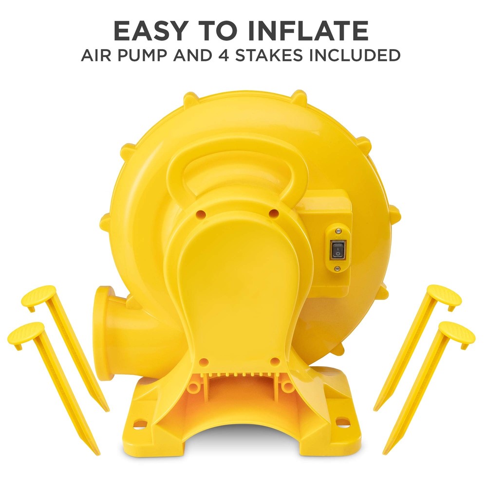 Sunny & Fun Inflatable Single Ring Water Slide Park