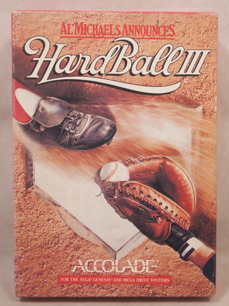 Hardball III (SEGA Genesis) Authentic CARDBOARD BOX ONLY