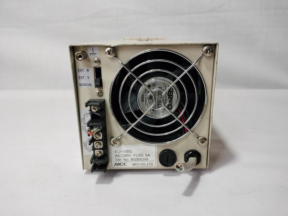 MEC ELI-100G ELI100G Halogen Light Source AC100V 5A Made in Japan