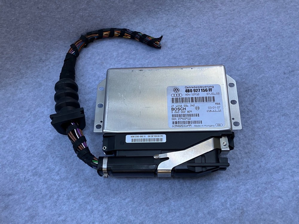 02 03 04 Audi A6 Quattro Transmission Control Module TCM 4B0927156FF OEM