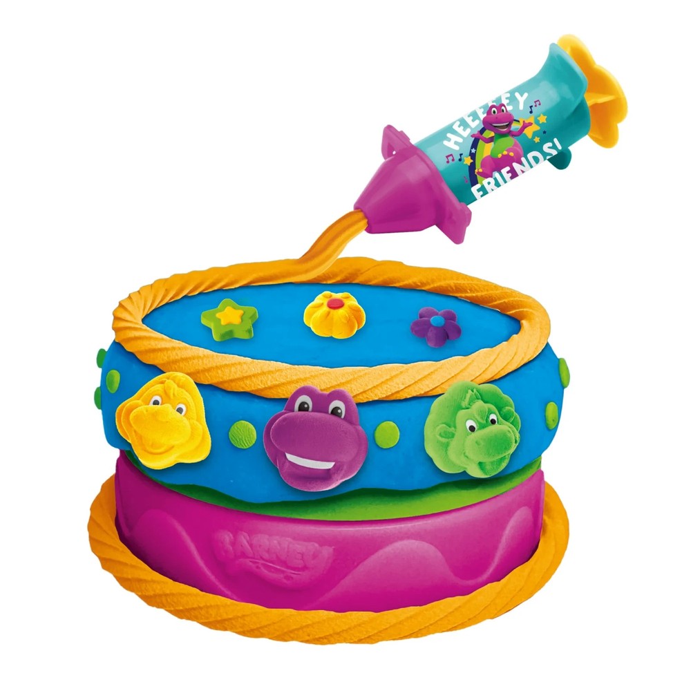 Barney Friendship Bakery Fun Dough Modeling Compound By Rose Art- New