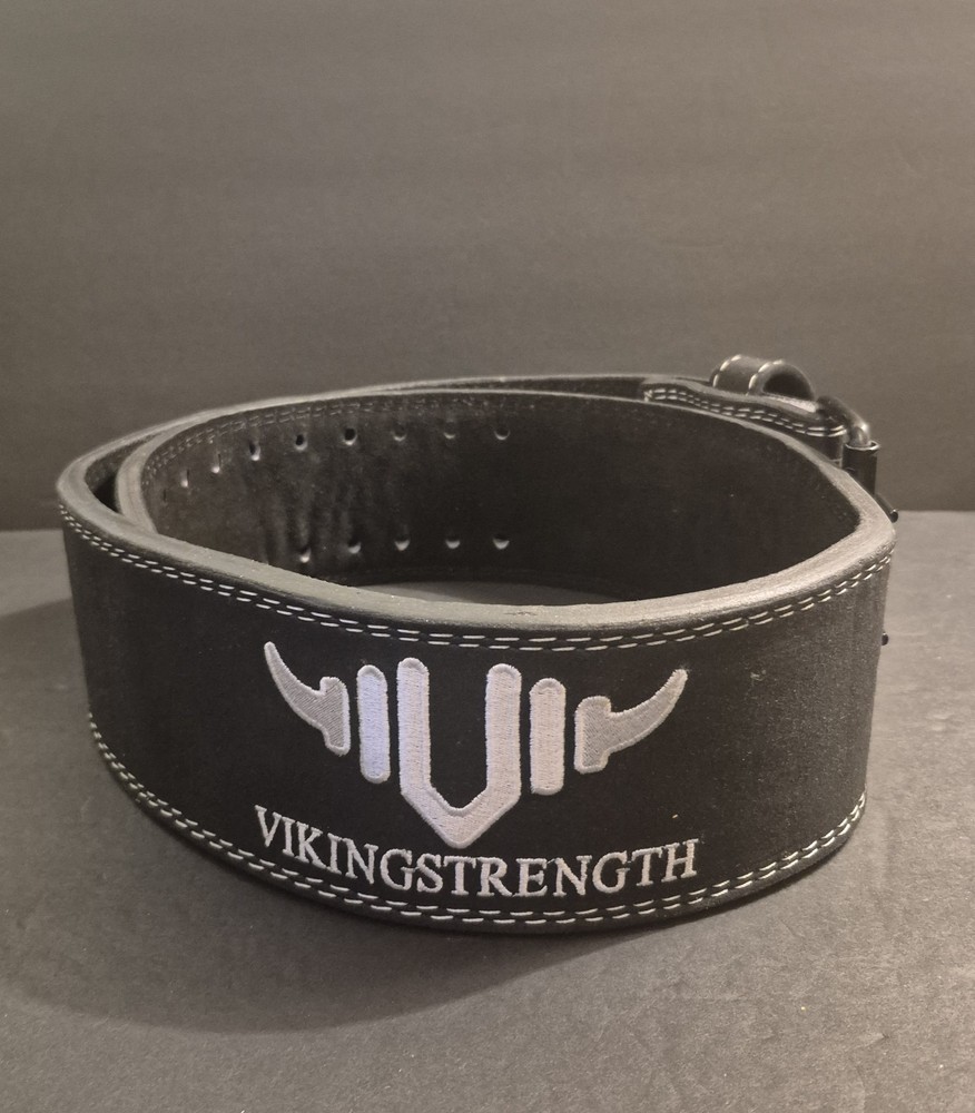 Viking Strength Weightlifting/Training Powerlifting Back Support Belt - Size 4XL