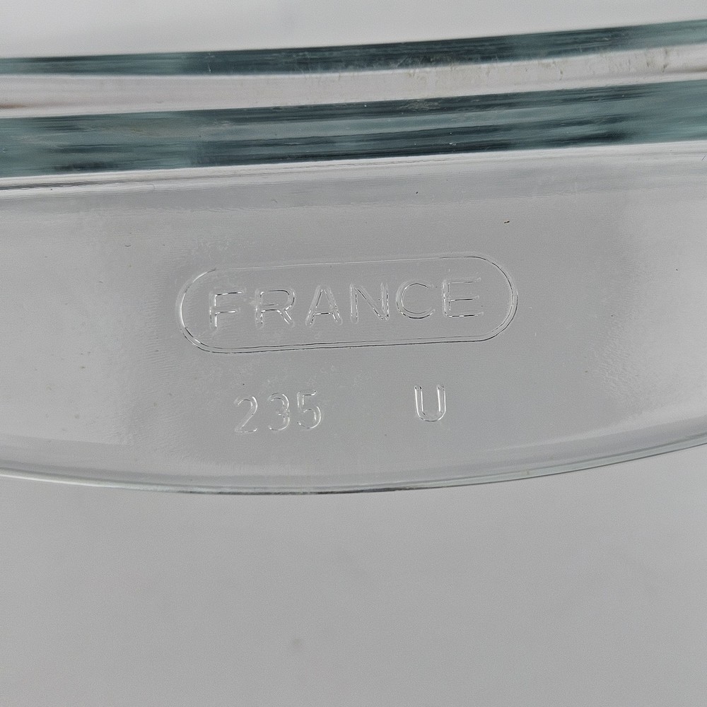 Vintage Pyrex France 235 de Corning Clear Glass Rectangular Baking Dish
