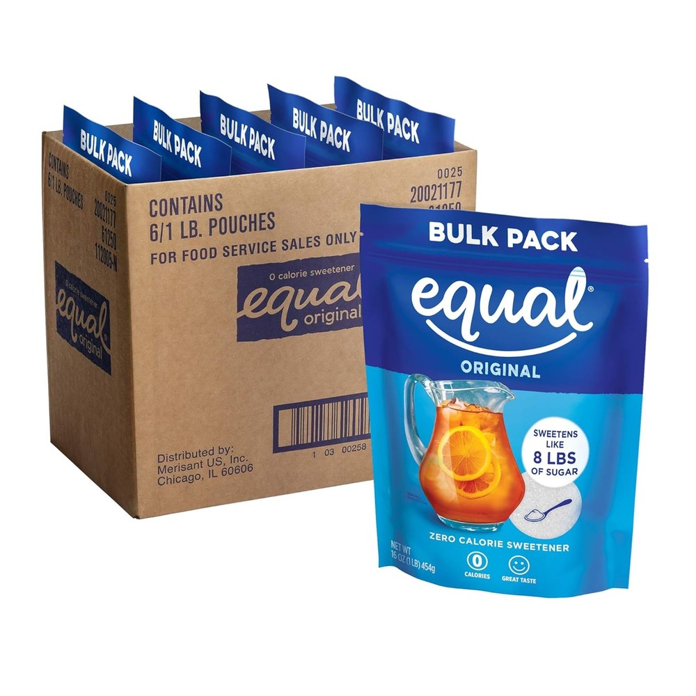 Zero Calorie Sweetener Powdered Aspartame 1 Pound