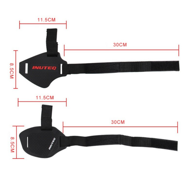 Motorcycle Shoe Boot Protector Shift Guard Cover Protective Gear Shifter Pad