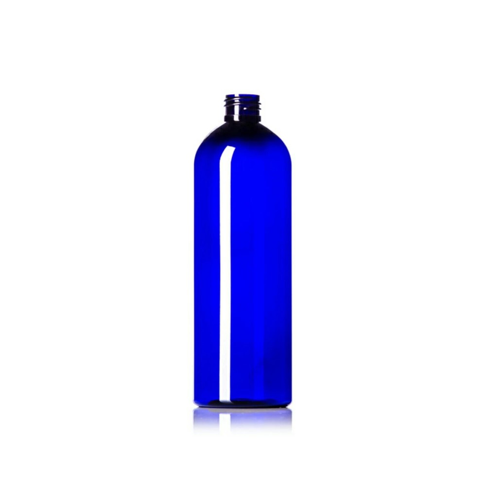 16oz Blue Cosmo PET Plastic Bottles