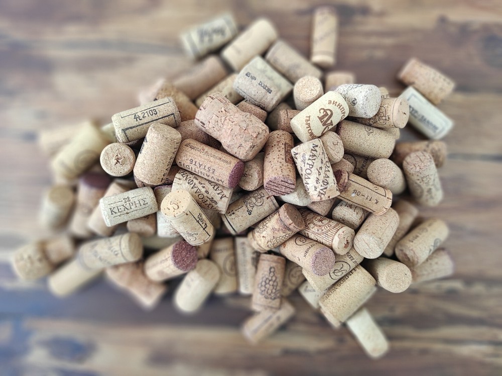 natural  corks lot 100pcs