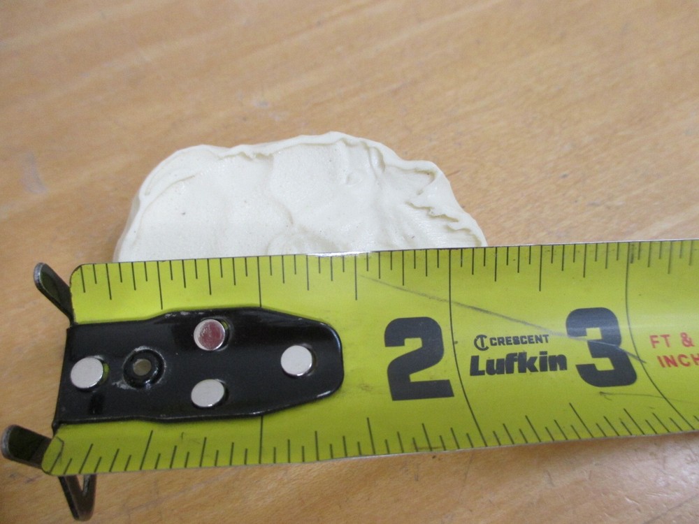 Bison Resin Leatherwork Stamp 2 x 2