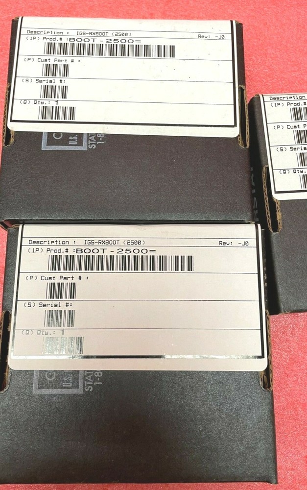 Cisco BOOT-2500= IGS-RXBOOT (2500) (QTY 3)