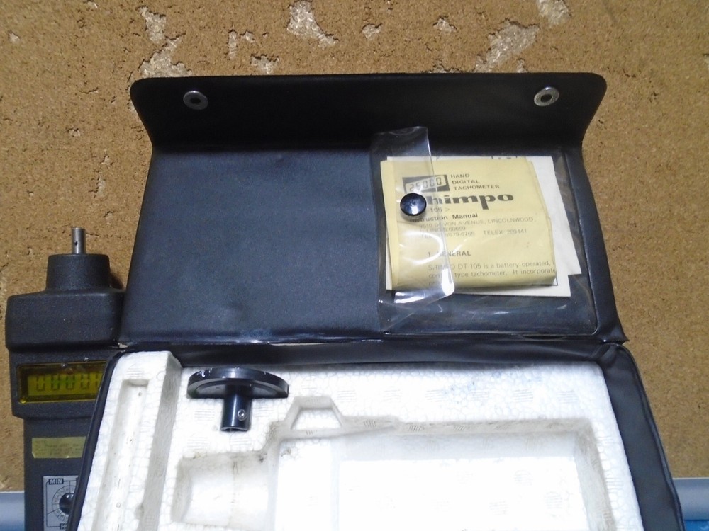 Shimpo DT-105 Hand Digital Tachometer