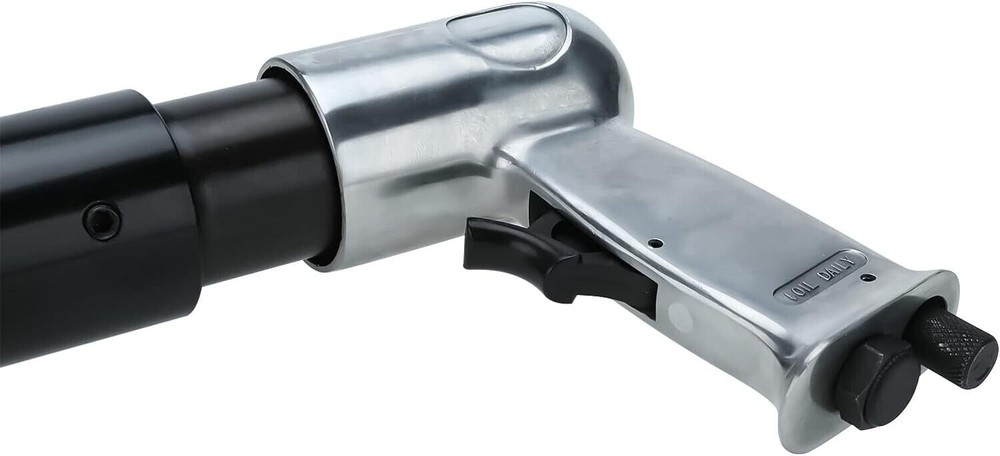 Compact Air Needle Scaler Pneumatic Tool Remove Rust Scale Slag with 19 needles