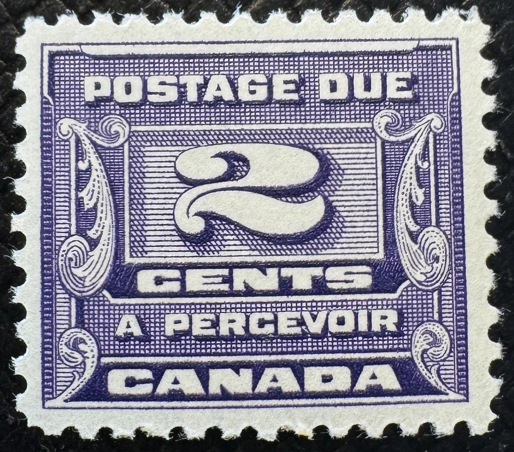 BroadviewStamps Canada #J12 MNH VF 2c dark violet Third Postage Due issue