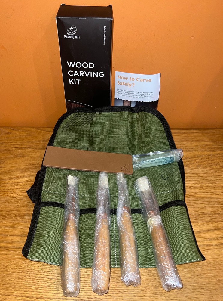 BeaverCraft Wood Carving Gouges Chisels Kit Set SC01