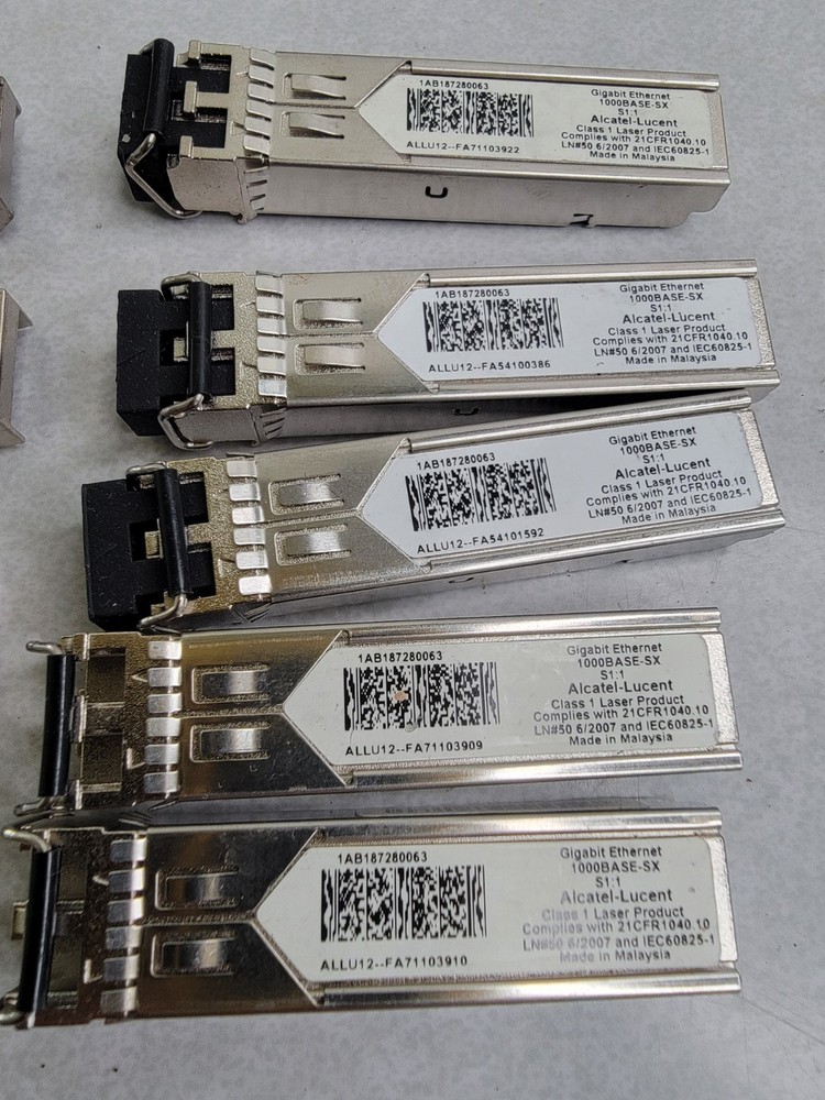 Ericsson 1000BASE-SX Transceiver Module Lot of 10 Different Models