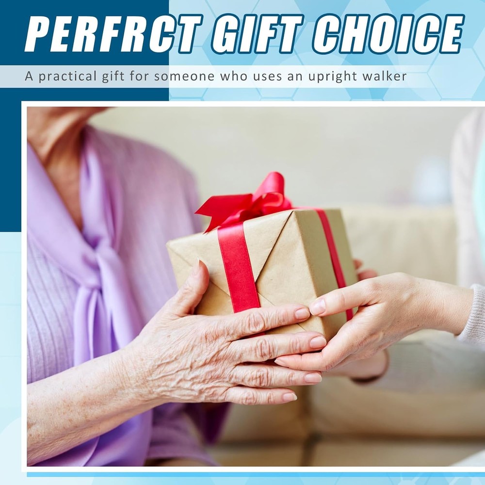 2 Pcs Rollator Armrest Pad Upright Walker Forearm Pads Black