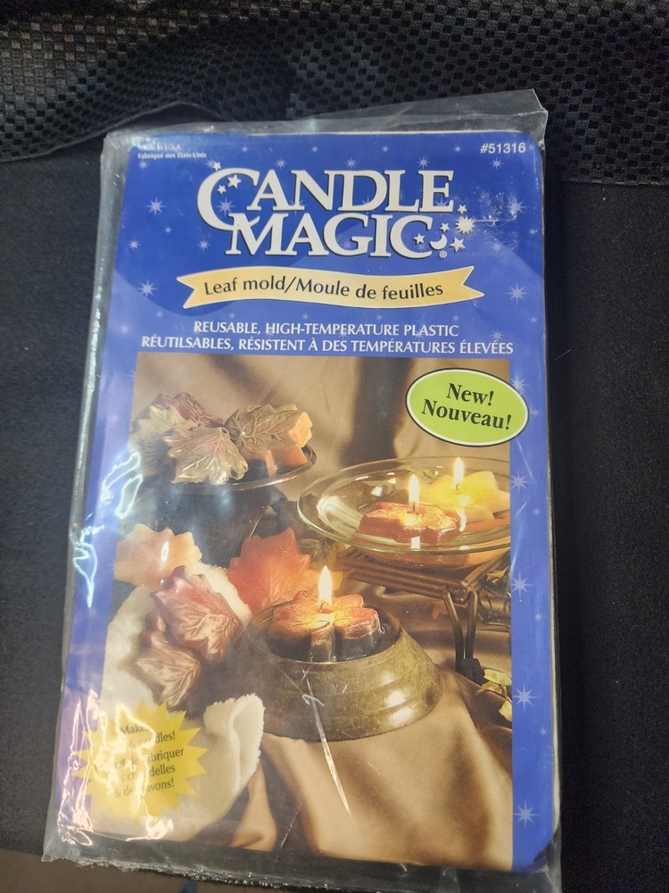 Candle Magic Leaf Candle Kit- Make DIY USA NIP