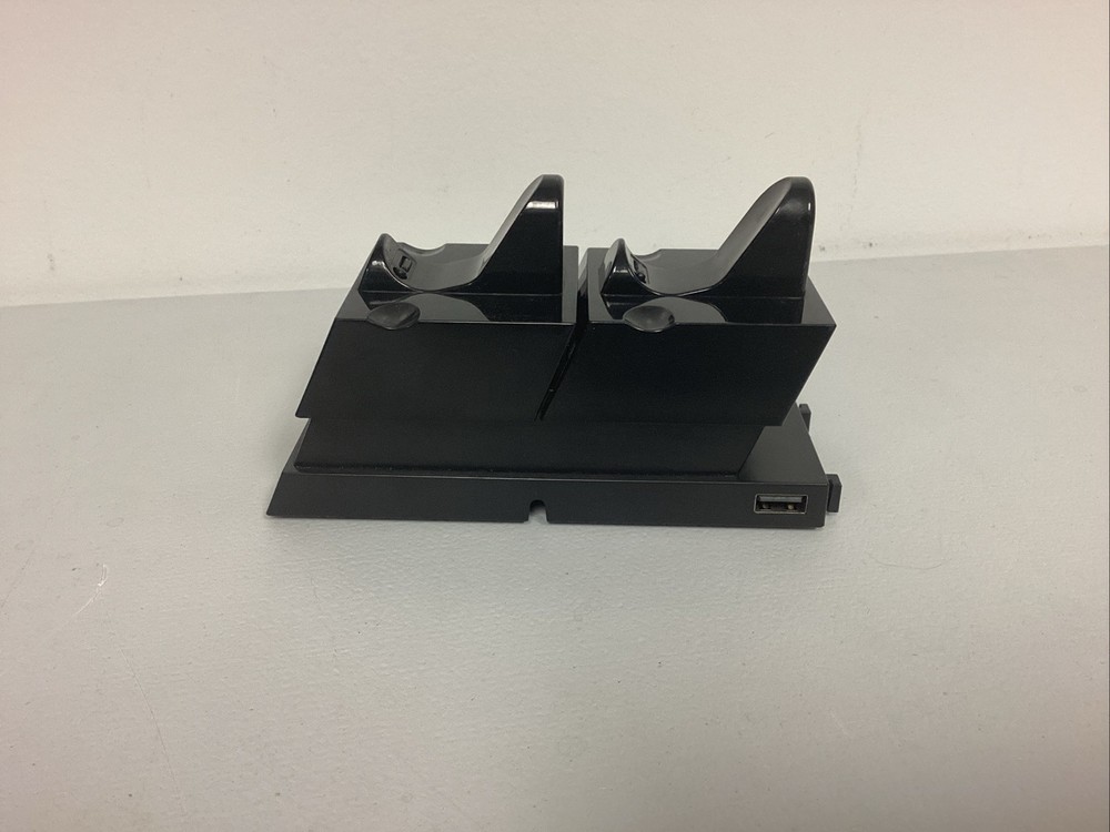 PS4 Double Controller "Power A" Charging Stand Model#1426803-01 Tested