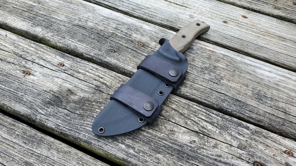 Custom kydex sheath for ESEE 6 ESEE-6 Scout carry