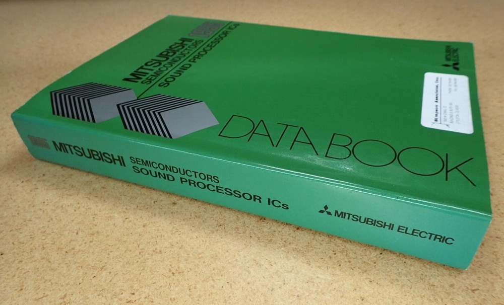 Mitsubishi 1995 Sound Processor ICs Data Book