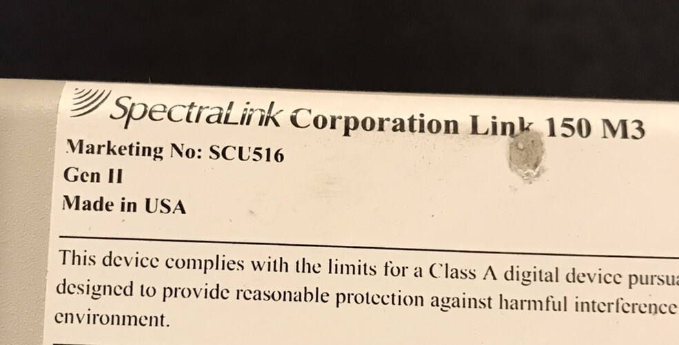 Spectralink Corperation Link 150 M3 (SCU516) Module