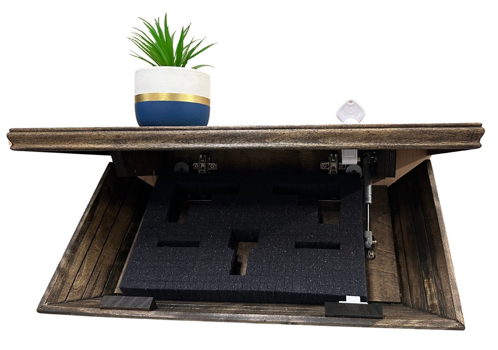 Hidden Gun Storage, Gun Storage Concealment Shelf - Secure Hidden Compartment St