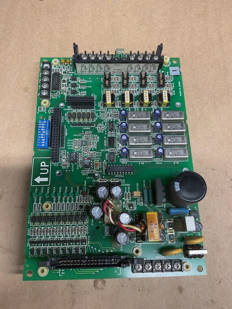 RKC REX-B820-CS2 PLC Temperature Controller Mother Circuit Board #4014PT139