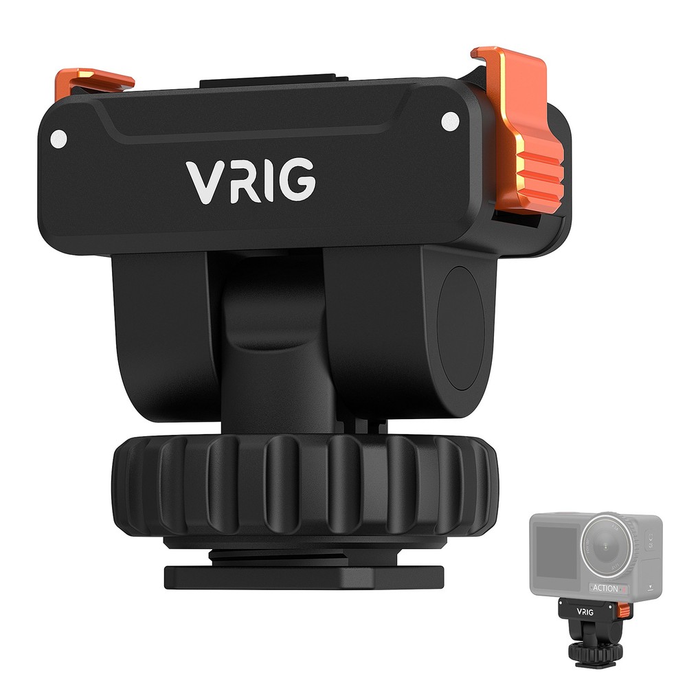 Cold Shoe Camera Mount Adapter Quick Release For DJI OSMO Action 5 Pro / 4 / 3