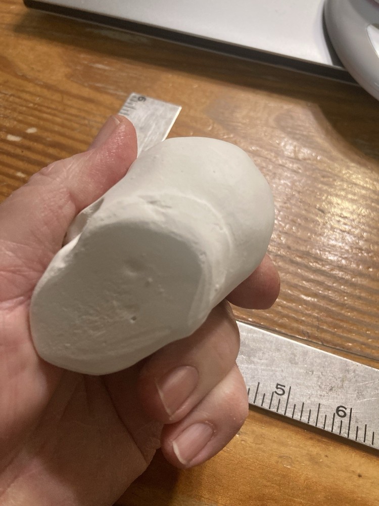 Human Skull Model Solid Plaster Small 3"x 2"x 3" Qty=3🔥🔥🔥🔥🔥🔥